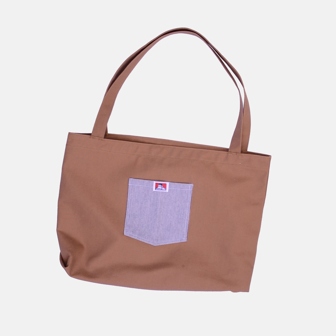 Canvas Tote Bag - Brown