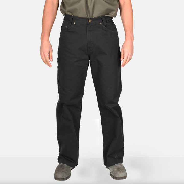 Canvas Carpenter Pants - Black