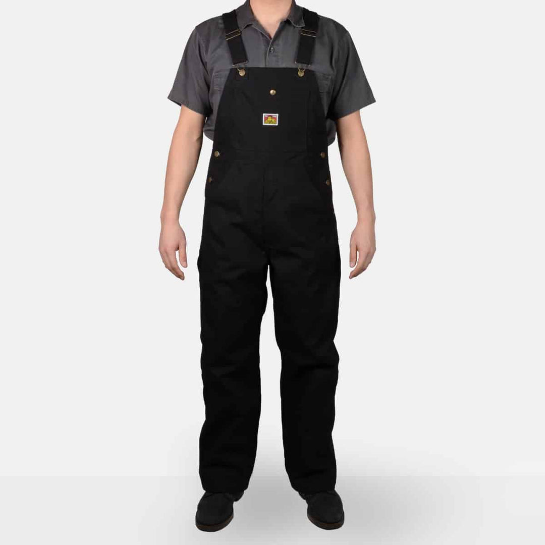 Bib Overalls - Black