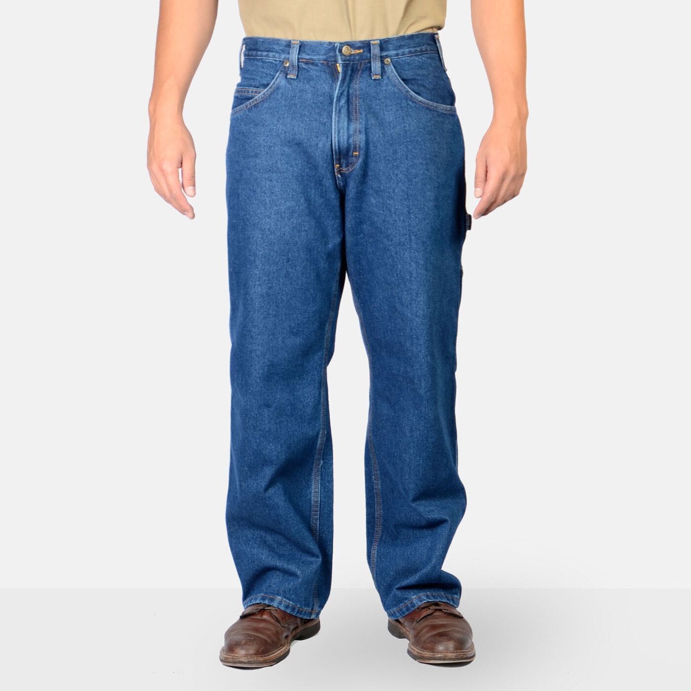 Ben Davis Carpenter Pants Washed Indigo Denim
