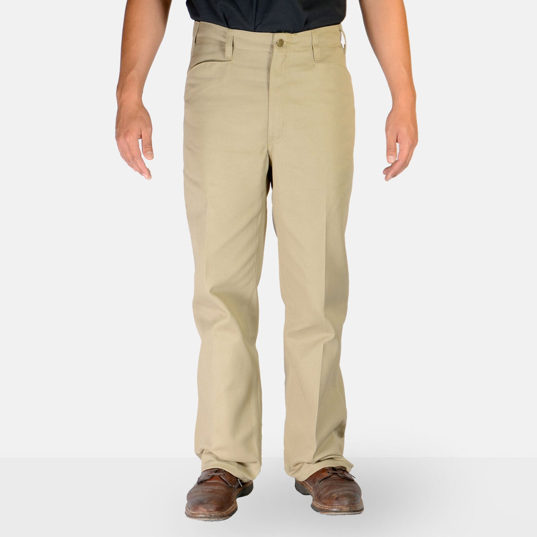 Original Ben's Trim Fit Pants - Khaki