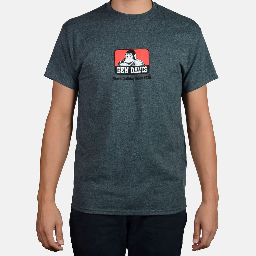 Classic Logo T-Shirt - Charcoal Heather