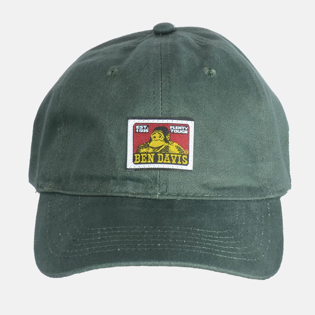 Unstructured Baseball Cap - Green