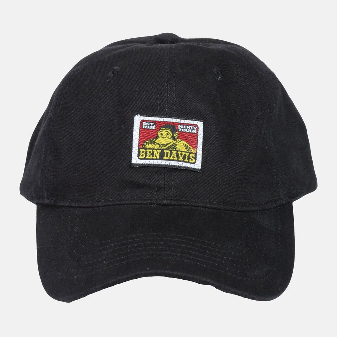 Unstructured Baseball Cap - Black