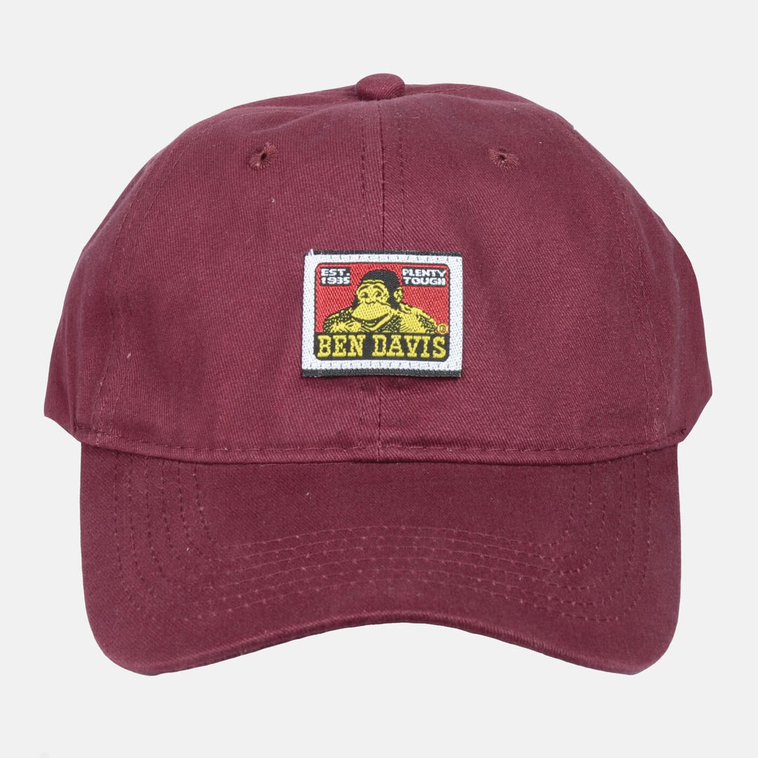 Unstructured Baseball Cap - Burgundy