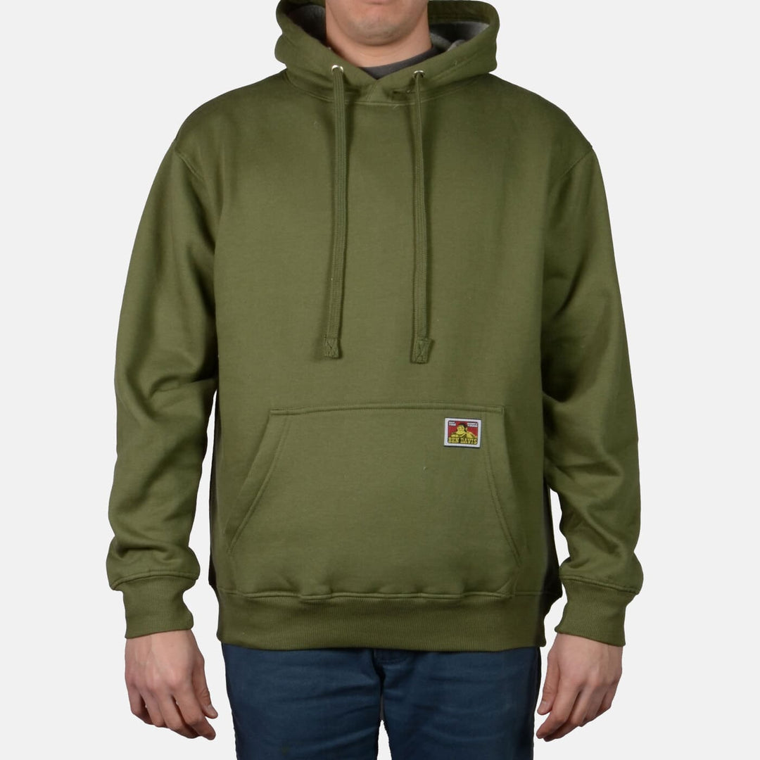 Heavyweight Pullover Hoodie - Olive
