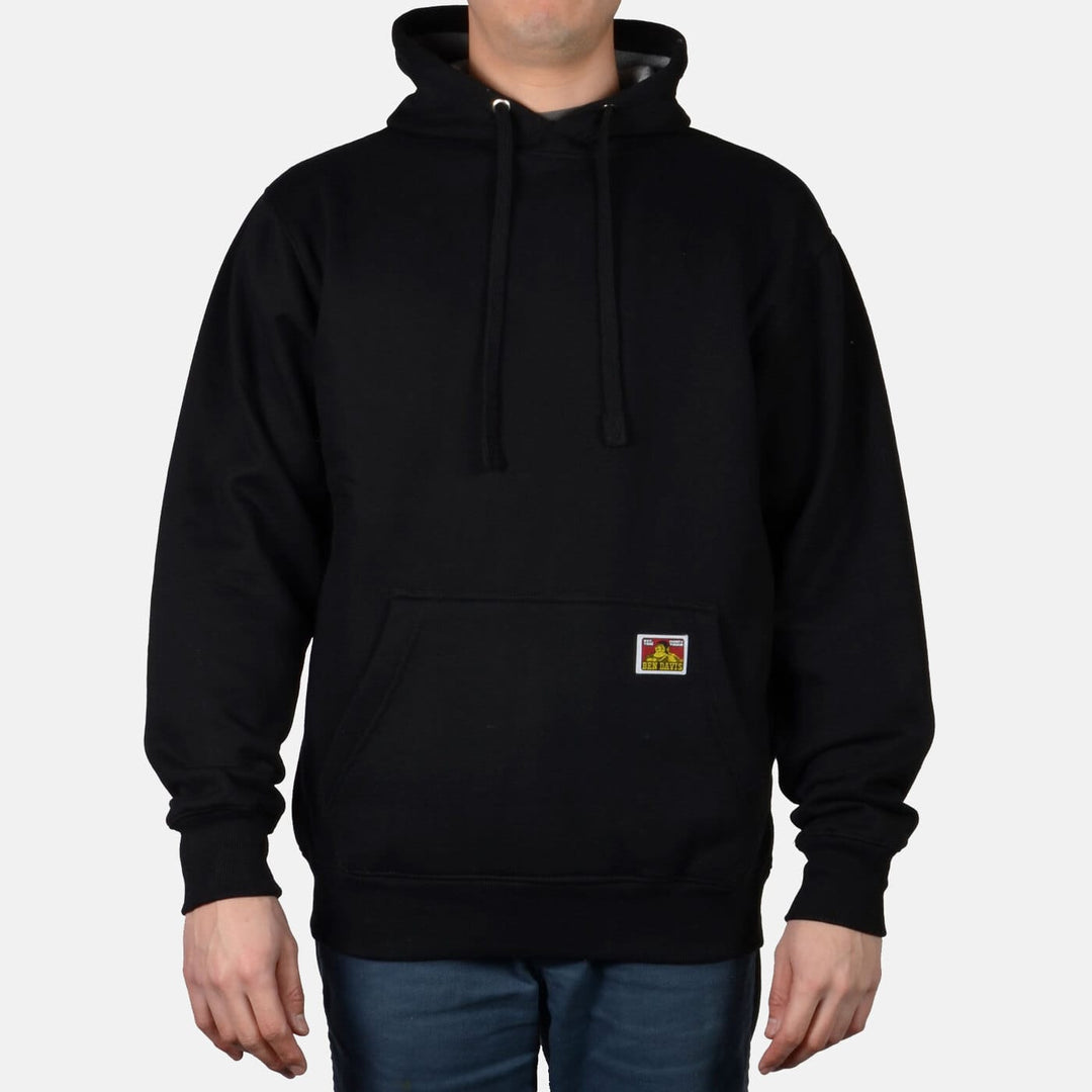 Heavyweight Pullover Hoodie - Black