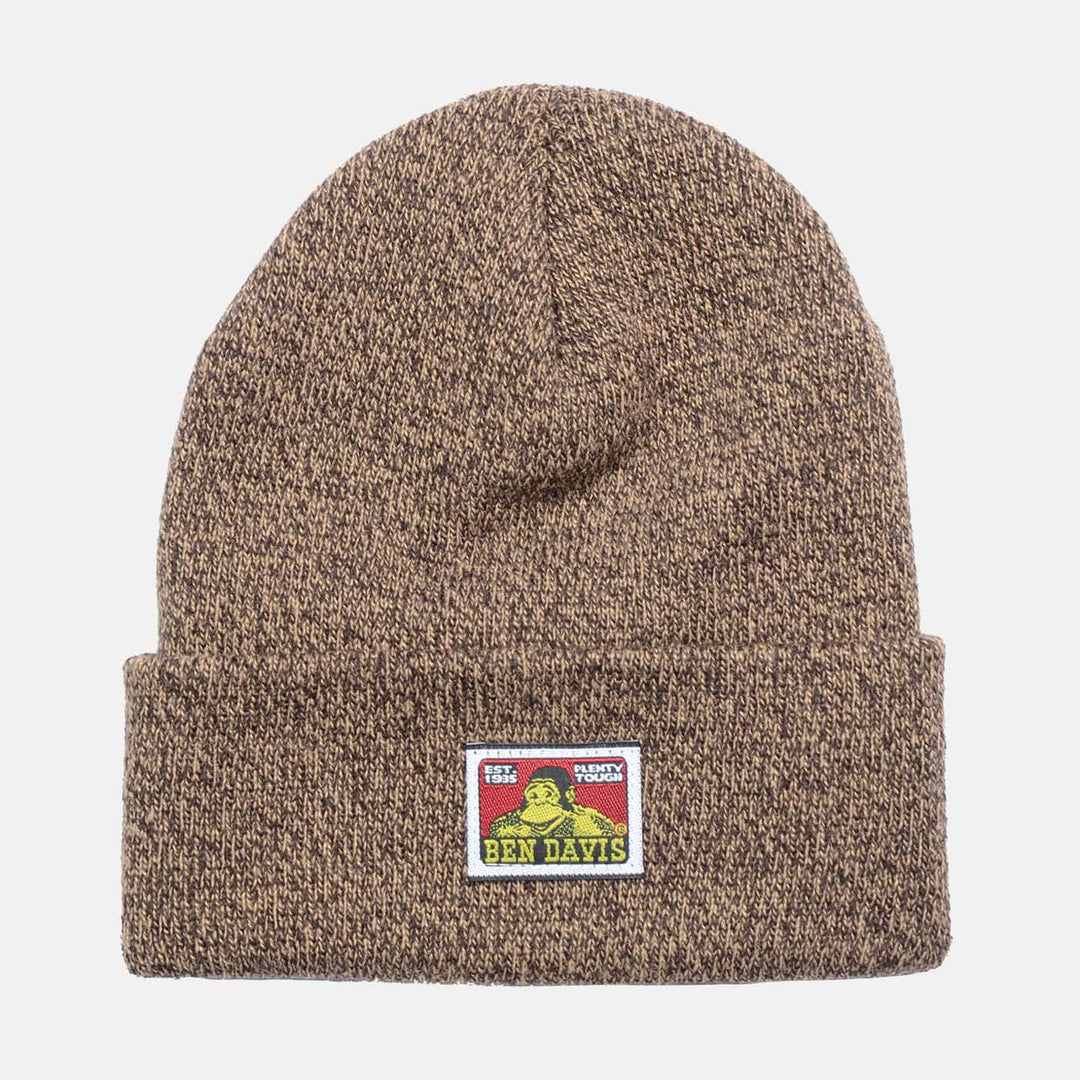 Beanie - Marled Brown