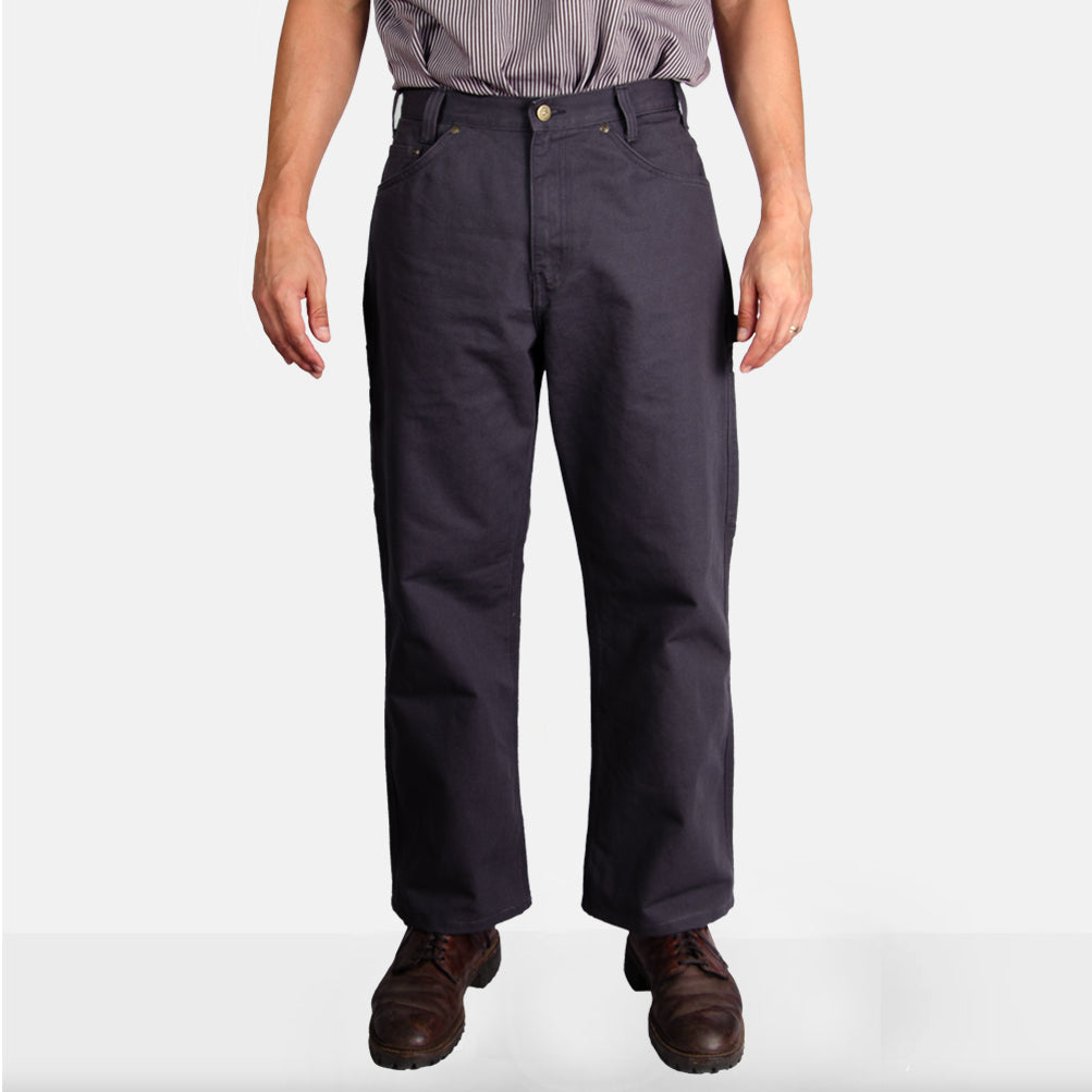 Canvas Carpenter Pants - Charcoal
