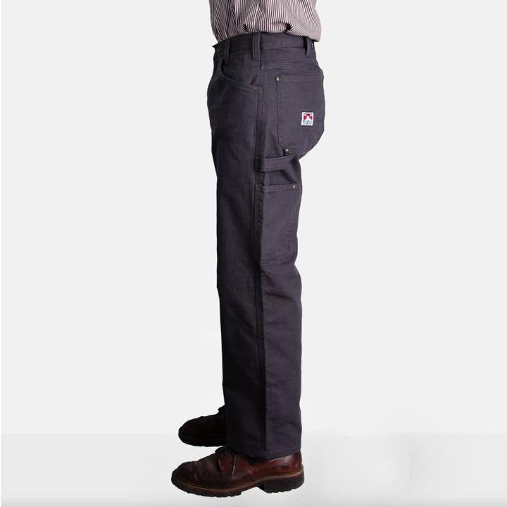 Canvas Carpenter Pants - Black