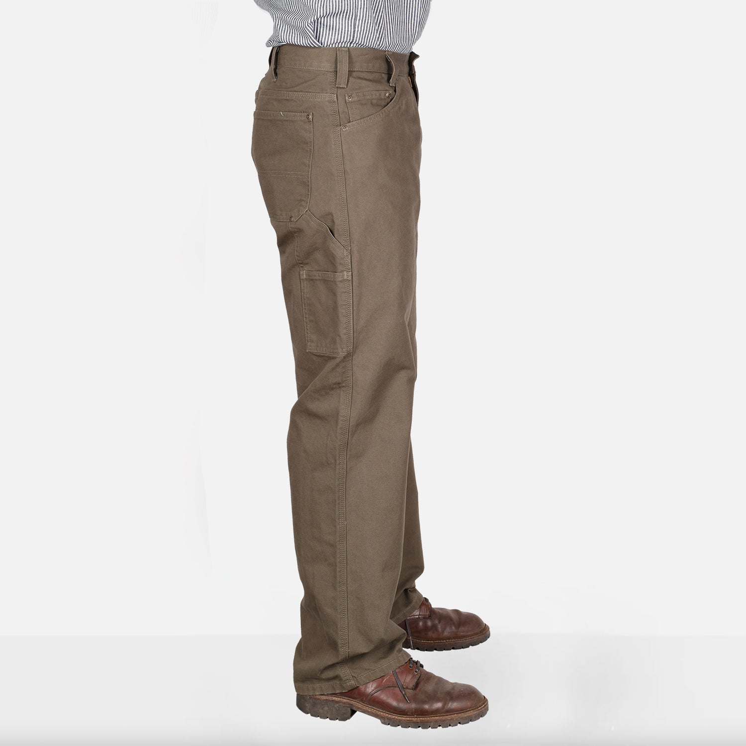 【オリーブ（37）】Morris Canvas Carpenter Pant Canvas Carpenter Pants - Olive
