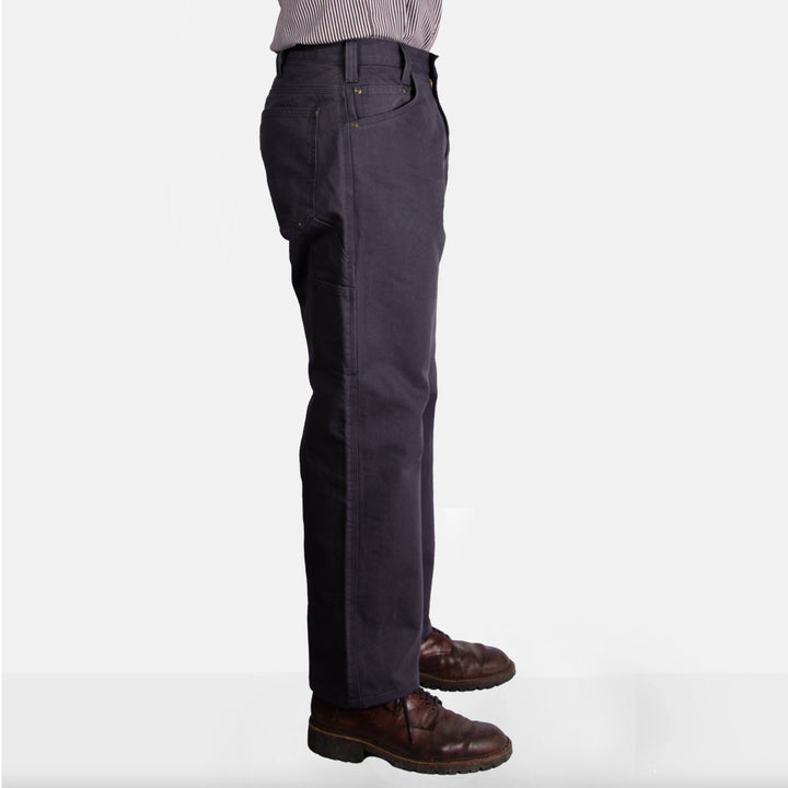 Canvas Carpenter Pants - Black